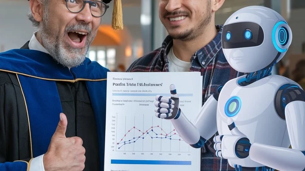 Een complete master thesis geschreven door AI