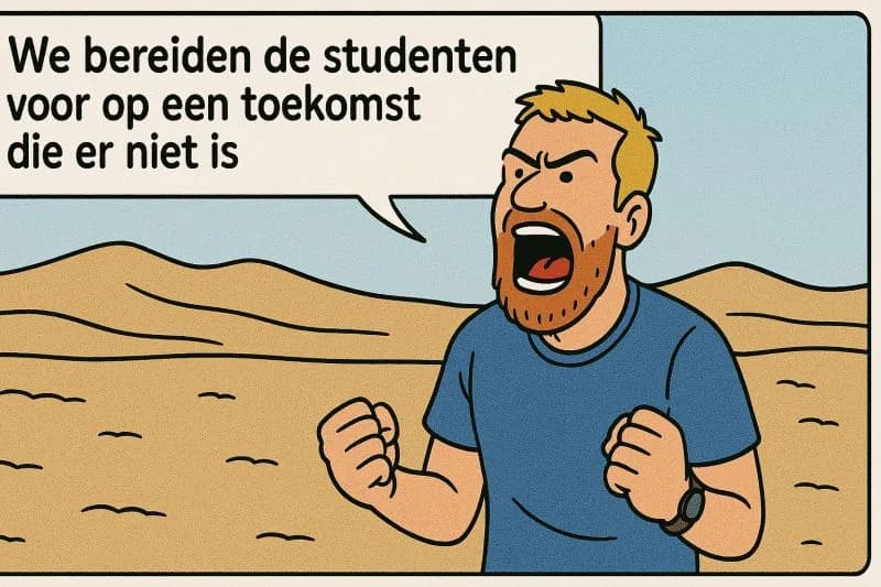 LinkedIn-bijdrage van Tom Naberink: Waar zijn de mensen in het vervolgonderwijs met een passie voor goed onderwijs?!