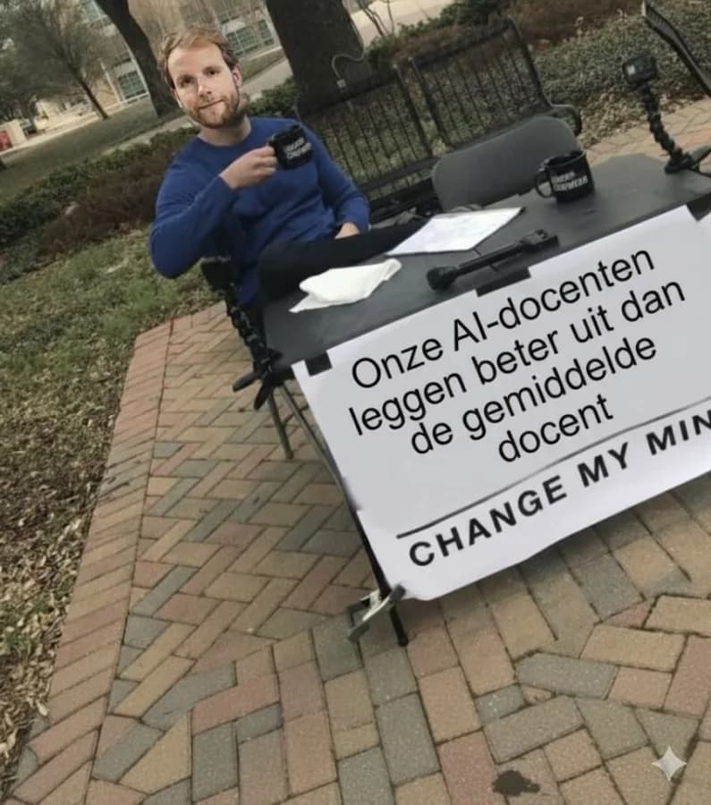 LinkedIn-bijdrage van Tom Naberink: Onze AI-docenten op aivoorleerlingen.nl zijn awesome.