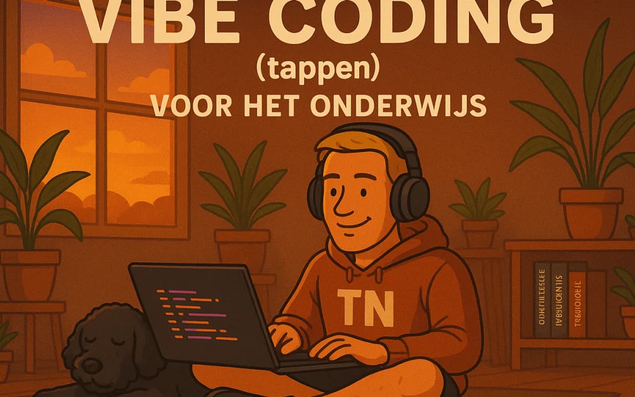 LinkedIn-bijdrage van Tom Naberink: AI in de onderwijspraktijk: vibe coding