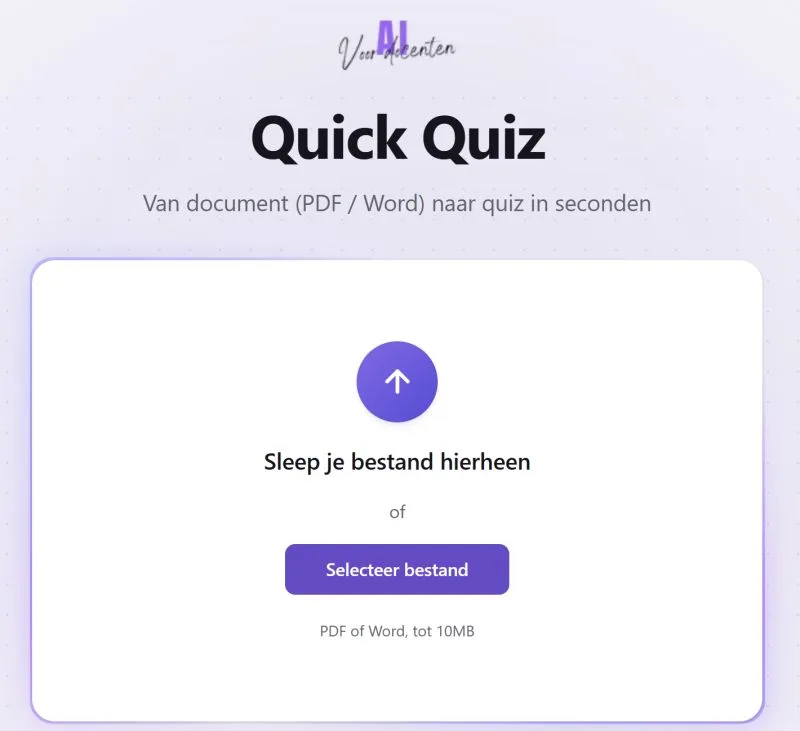 LinkedIn-bijdrage van Tom Naberink: Van bestand naar deelbare quiz in dertig seconden