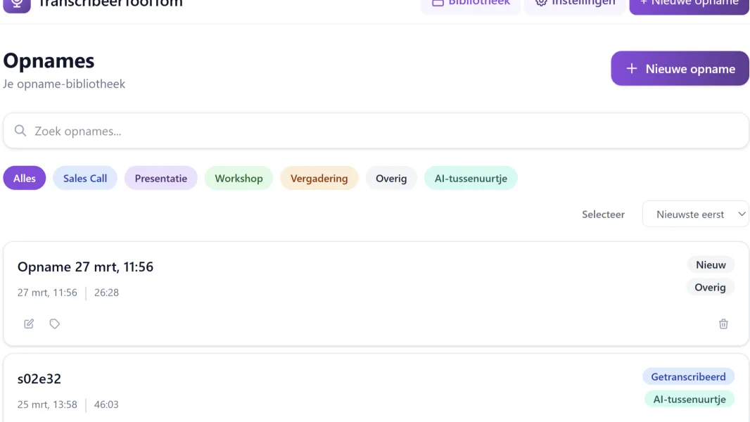 LinkedIn-bijdrage van Tom Naberink: Waarom ik mijn eigen transcriptietool bouwde