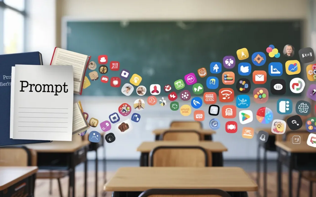 LinkedIn-bijdrage van Marcel Mutsaarts: Text-to-App: de ultieme persoonlijke leeromgeving?