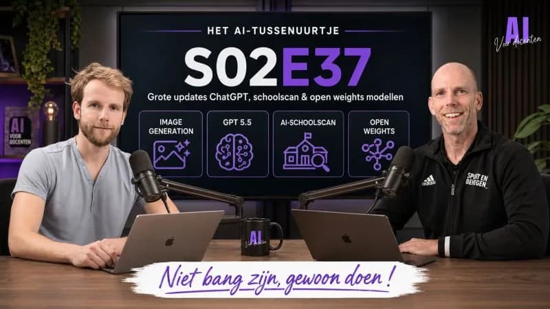 LinkedIn-bijdrage van Tom Naberink: S02E37: Is het onderwijs nog wel van deze tijd?